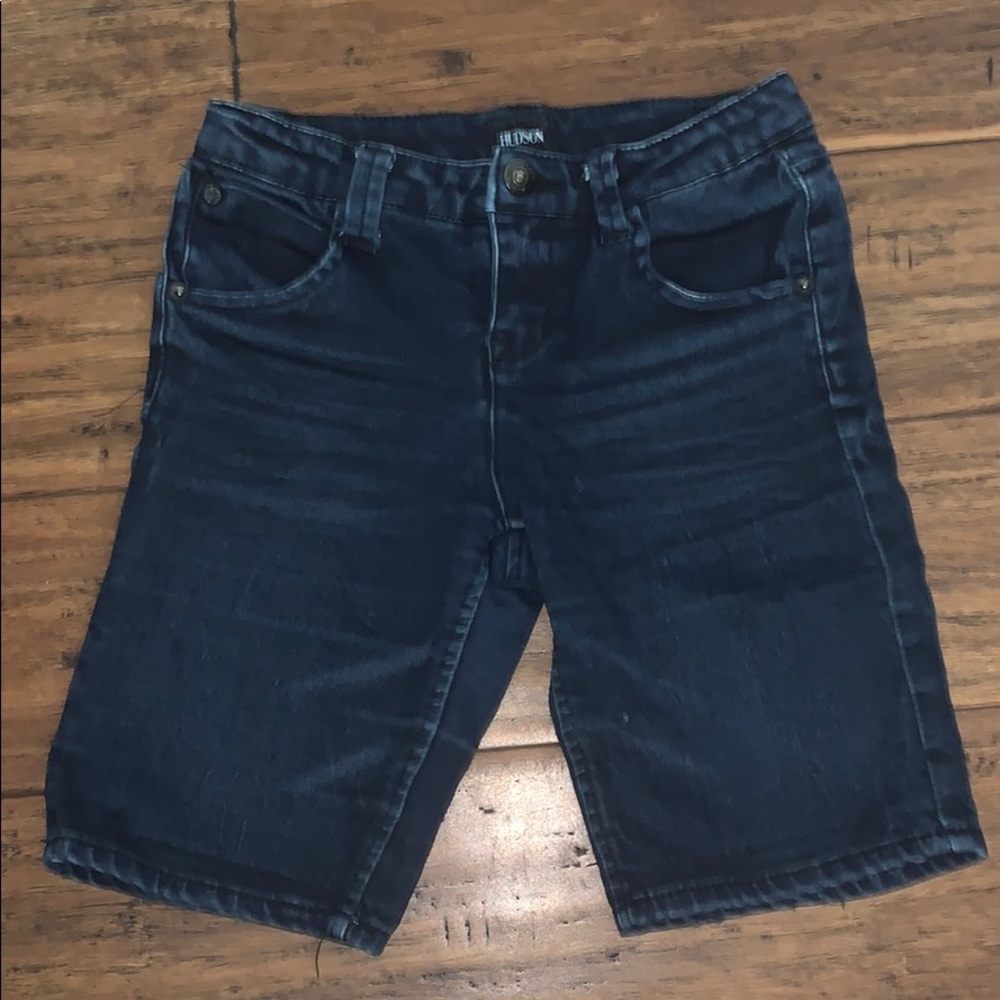 *like new, Girls Hudson brand jean shorts